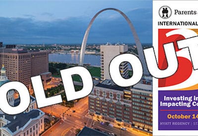 The Parents as Teachers 2019 International Conference Set for Oct. 14 – 17 at the Hyatt is SOLD OUT