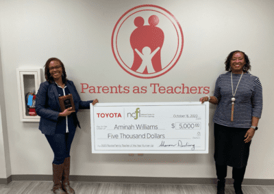 PAT Parent Educator named runner-up in national Toyota Family Teacher of the Year Award contest