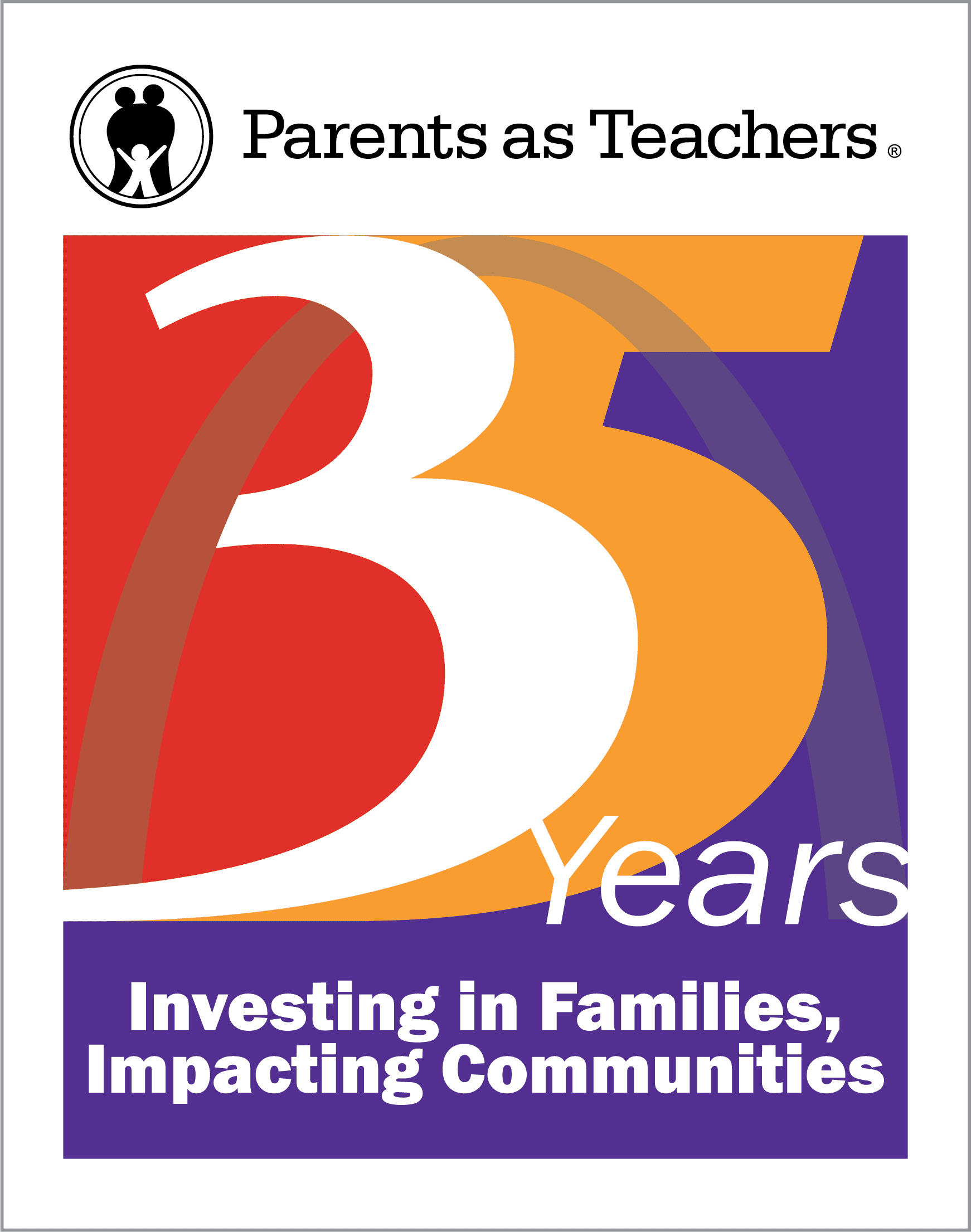 Parents as Teachers 35th Anniversary logo