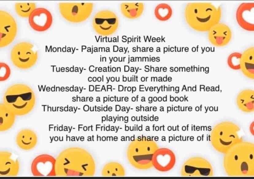 Virtual Spirit Week