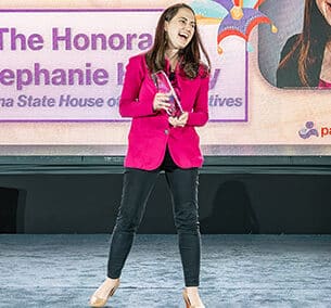 Louisiana State Rep. Stephanie Hilferty recognized with Jack Tweedie Award