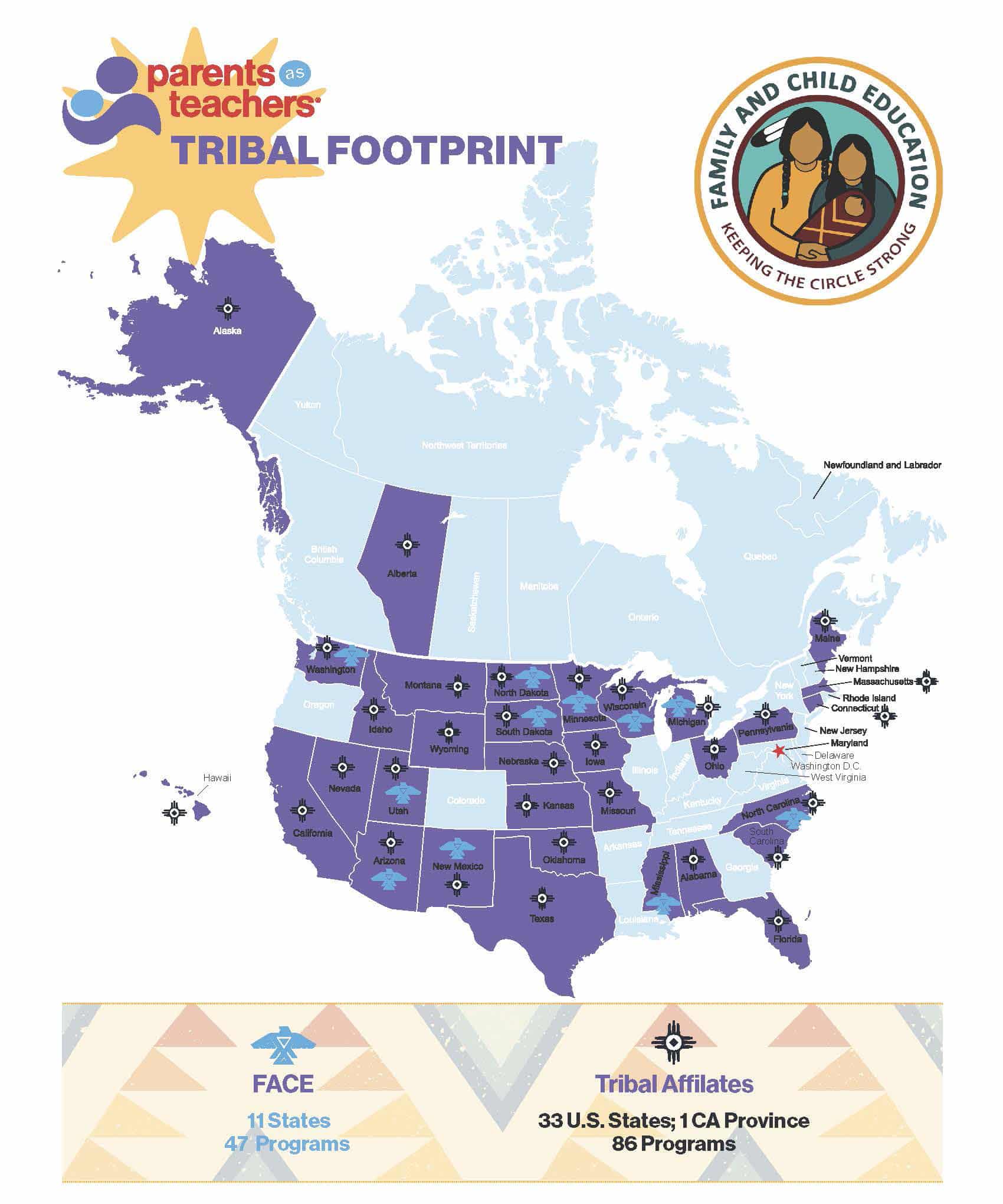 Tribal Program Footprint