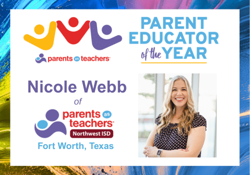 Nicole Webb to Receive “Parent Educator of the Year” Award at 2025 Parents as Teachers International Conference