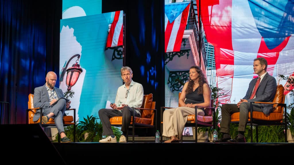 2025 Conference Plenary Group on stage