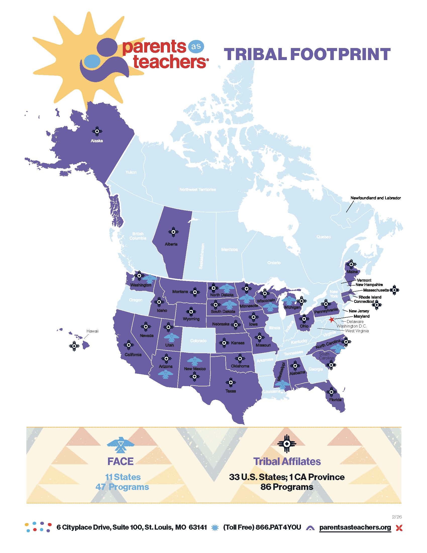 Tribal Program Footprint