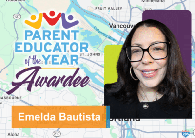 Bilingual Home visitor Honored for Helping Parents Achieve Their Goals