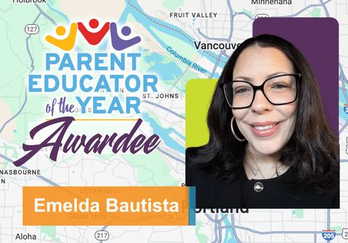 Bilingual Home visitor Honored for Helping Parents Achieve Their Goals